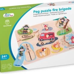 New Classic Toys Knoppuzzel Brandweer 13 New Classic Toys Knoppuzzel Brandweer -Goedkope puzzels winkel 550x420 18
