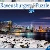 Ravensburger Puzzel Winter In New York - Legpuzzel - 1500 Stukjes