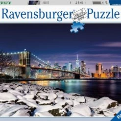 Goedkope puzzels winkel 4 Ravensburger Puzzel Winter In New York - Legpuzzel - 1500 Stukjes