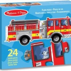 Melissa & Doug Vloerpuzzel Brandweerauto (24 Stukjes, 1,20 M Lang) 6 Melissa & Doug Vloerpuzzel Brandweerauto (24 Stukjes, 1,20 M Lang) -Goedkope puzzels winkel 550x420 4