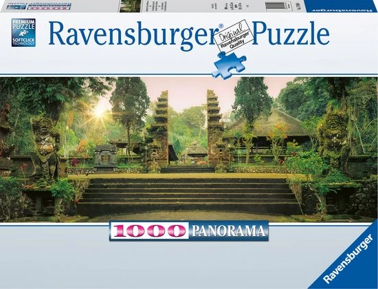 Ravensburger Puzzel Jungletempel Pura Luhur Batukaru Op Bali - Legpuzzel - 1000 Stukjes 1 Ravensburger Puzzel Jungletempel Pura Luhur Batukaru Op Bali - Legpuzzel - 1000 Stukjes
