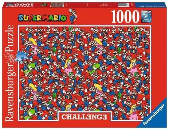 Ravensburger Puzzel Super Mario - Legpuzzel - 1000 Stukjes Challenge 8 Ravensburger Puzzel Super Mario - Legpuzzel - 1000 Stukjes Challenge - Afbeelding 8
