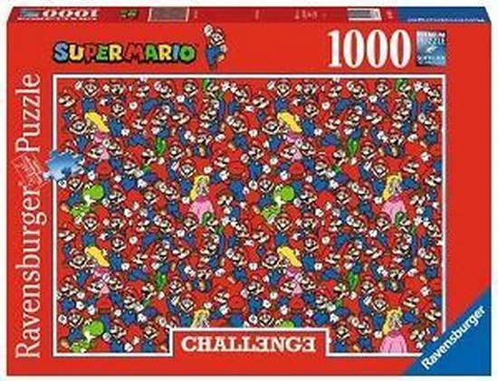 Ravensburger Puzzel Super Mario - Legpuzzel - 1000 Stukjes Challenge 10 Ravensburger Puzzel Super Mario - Legpuzzel - 1000 Stukjes Challenge - Afbeelding 10