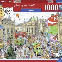 Ravensburger Puzzel Fleroux London - Legpuzzel - 1000 Stukjes -Goedkope puzzels winkel 550x421 2