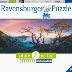 Ravensburger Puzzel Nature Edition Puzzles 1000 Stukjes Zwavelzuurmeer Bij Mount Ijen, Java