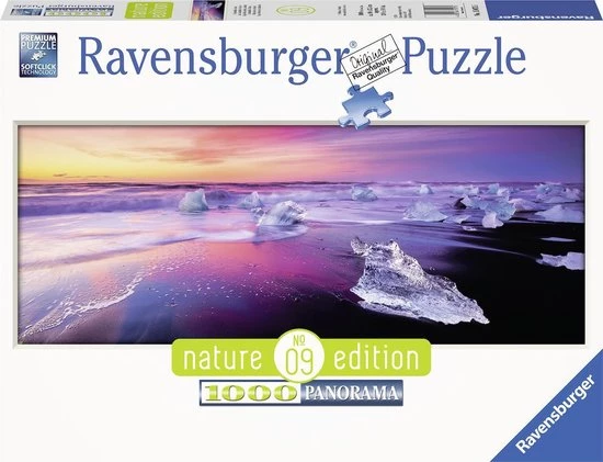 Ravensburger Puzzel J Kuls Rl N, Ijsland, Nature Edition Panorama - Legpuzzel - 1000 Stukjes 1 Ravensburger Puzzel J Kuls Rl N, Ijsland, Nature Edition Panorama - Legpuzzel - 1000 Stukjes