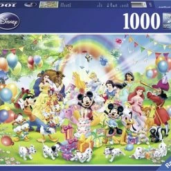 Ravensburger Puzzel Disney Mickey Mouse. Mickey Is Jarig - Legpuzzel - 1000 Stukjes -Goedkope puzzels winkel 550x421 4