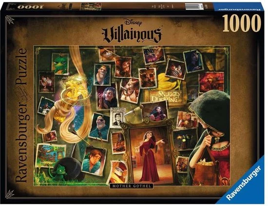 Ravensburger Puzzel Disney Villainous: Mother Gothel - Legpuzzel - 1000 Stukjes 1 Ravensburger Puzzel Disney Villainous: Mother Gothel - Legpuzzel - 1000 Stukjes