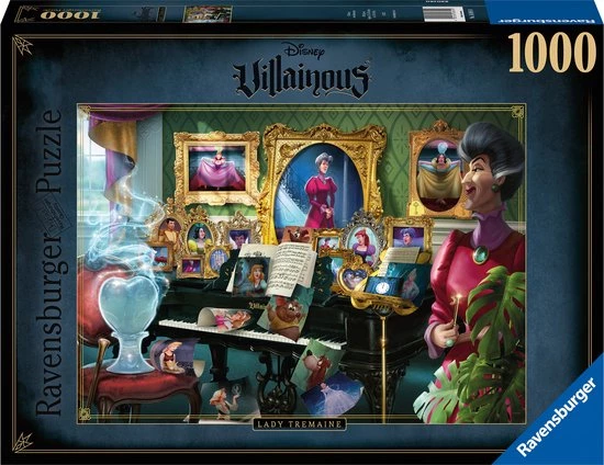 Ravensburger Puzzel Disney Villainous Lady Tremaine - Legpuzzel - 1000 Stukjes 1 Ravensburger Puzzel Disney Villainous Lady Tremaine - Legpuzzel - 1000 Stukjes