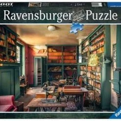 Ravensburger Puzzel Lost Places: Mysterious Castle Library - Legpuzzel - 1000 Stukjes -Goedkope puzzels winkel 550x424
