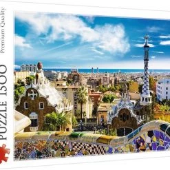 Trefl Park Guell Barcelona Puzzel - 1500 Stukjes