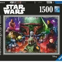 Ravensburger Puzzel Star Wars Boba Fett Premiejager - Legpuzzel - 1500 Stukjes -Goedkope puzzels winkel 550x428 5
