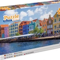 Grafix Puzzel Willemstad | Cura Ao | Puzzel Voor Volwassenen | 1000 Puzzelstukjes -Goedkope puzzels winkel 550x428 9