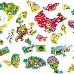 Janod Puzzel - Magnetic World - Engels 29 Janod Puzzel - Magnetic World - Engels -Goedkope puzzels winkel 550x433