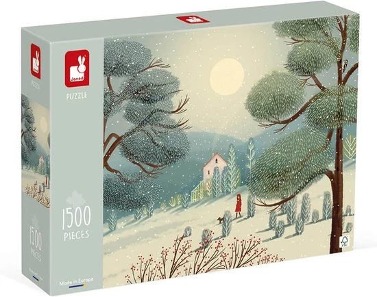 Janod Kidult Puzzel - Een Winters Wonderland 1 Janod Kidult Puzzel - Een Winters Wonderland