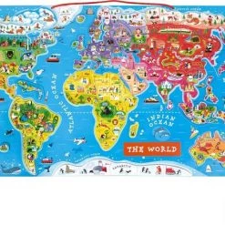 Janod Puzzel - Magnetic World - Engels 25 Janod Puzzel - Magnetic World - Engels -Goedkope puzzels winkel 550x437 3