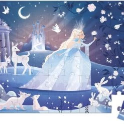 Janod Koffer Puzzel 54st - IJsprinses