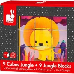 Janod Kubkid - Jungle Dieren -Goedkope puzzels winkel 550x446 4