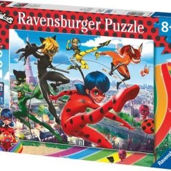 Ravensburger Puzzel Miraculous: Superhero Power - Legpuzzel - 200XXL Stukjes