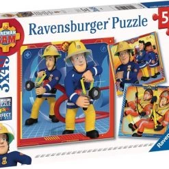 Ravensburger Puzzel Onze Held Sam - 3x49 Stukjes - Kinderpuzzel -Goedkope puzzels winkel 550x453 5