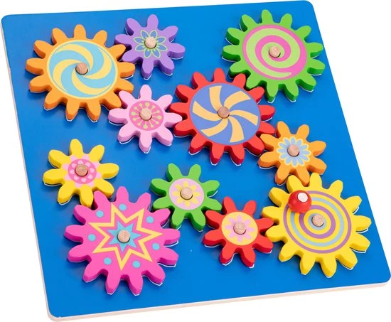New Classic Toys - Puzzel Met Roterende Tandwielen 10 New Classic Toys - Puzzel Met Roterende Tandwielen - Afbeelding 10