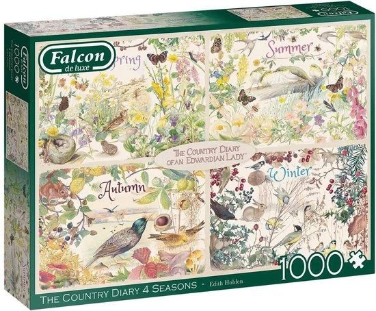 Falcon Puzzel Country Diary Autumn - Legpuzzel - 1000 Stukjes 1 Falcon Puzzel Country Diary Autumn - Legpuzzel - 1000 Stukjes