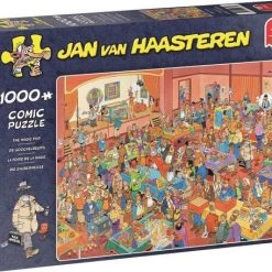 Jan Van Haasteren De Goochelbeurs Puzzel - 1000 Stukjes -Goedkope puzzels winkel 550x456 3