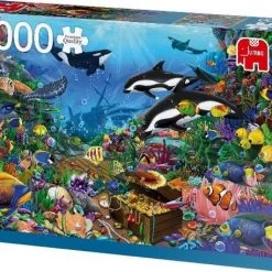 Jumbo Premium Collection Puzzel Jewels Of The Deep - Legpuzzel - 1000 Stukjes -Goedkope puzzels winkel 550x457 6