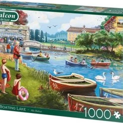 Jumbo Falcon Puzzel The Boating Lake - Legpuzzel - 1000 Stukjes -Goedkope puzzels winkel 550x458 23