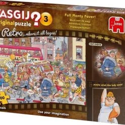 Wasgij Retro Original 3 Werk Aan De Weg! Puzzel - 1000 Stukjes -Goedkope puzzels winkel 550x458 53