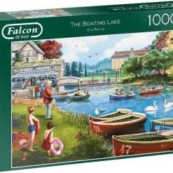 Jumbo Falcon Puzzel The Boating Lake - Legpuzzel - 1000 Stukjes -Goedkope puzzels winkel 550x459 4