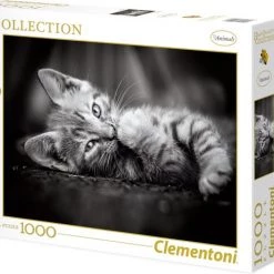 Clementoni Legpuzzel - High Quality Puzzel Collectie - Kitten - 1000 Stukjes, Puzzel Volwassenen -Goedkope puzzels winkel 550x461 2