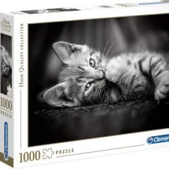 Clementoni Legpuzzel - High Quality Puzzel Collectie - Kitten - 1000 Stukjes, Puzzel Volwassenen -Goedkope puzzels winkel 550x462 10