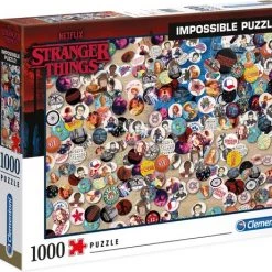 Clementoni - Impossible Legpuzzel - Stranger Things - 1000 Stukjes, Puzzel Volwassenen -Goedkope puzzels winkel 550x462 6
