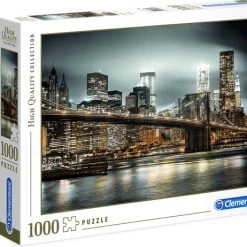 Clementoni Puzzels Voor Volwassenen - New York Skyline - High Quality Collection, Puzzel 1000 Stukjes, 14-99 Jaar - 39366