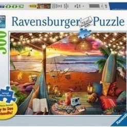 Ravensburger Puzzel Gezellige Cabana - Legpuzzel - 500 Stukjes Extra Groot -Goedkope puzzels winkel 550x465 2