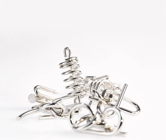 Eureka - Eureka! 10 Metalen Puzzels Paarse Editie 8 Eureka - Eureka! 10 Metalen Puzzels Paarse Editie - Afbeelding 8