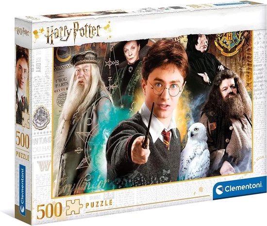 Clementoni Legpuzzel Harry Potter Karton 500 Stukjes 1 Clementoni Legpuzzel Harry Potter Karton 500 Stukjes