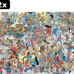 2x Jan Van Haasteren Bij De Kapper 1000 Stukjes - Legpuzzel 7 2x Jan Van Haasteren Bij De Kapper 1000 Stukjes - Legpuzzel -Goedkope puzzels winkel 550x466 3