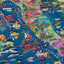 Water & Wines Puzzel Itali Wijn - Wijnkaart Italiaanse Wijngebieden - Legpuzzel 1000 Stukjes -Goedkope puzzels winkel 550x471 4