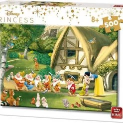 King Legpuzzel Disney Sneeuwwitje Meisjes Karton 500 Stukjes