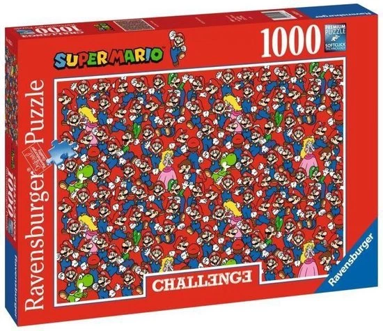 Ravensburger Puzzel Super Mario - Legpuzzel - 1000 Stukjes Challenge 9 Ravensburger Puzzel Super Mario - Legpuzzel - 1000 Stukjes Challenge - Afbeelding 9
