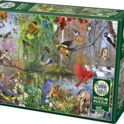 Cobble Hill Puzzel Birds Of The Season - 1000 Stukjes