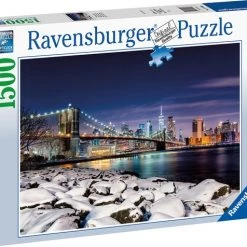 Ravensburger Puzzel Winter In New York - Legpuzzel - 1500 Stukjes -Goedkope puzzels winkel 550x476 20