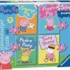 Ravensburger - Peppa Pig - Mijn Eerste Legpuzzel - Puzzel Box - 4 Puzzels.