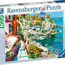 Ravensburger Puzzel Romantiek In Cinque Terre - Legpuzzel - 1500 Stukjes -Goedkope puzzels winkel 550x476 9