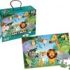 Braet Vloerpuzzel Dieren - 90x60 Cm - 48 Stuks