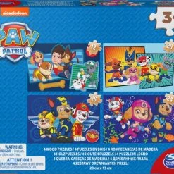 PAW Patrol - Puzzel - 4 Puzzels Van Hout