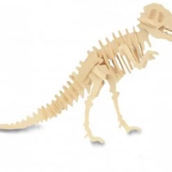 De Bouwplaats 3D Puzzel Bouwpakket Dino Dinosaurus Tyrannosaurus T-Rex- Hout