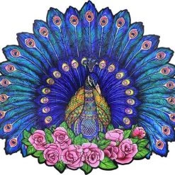 Jigsaw Mystery PAUW A3 Nieuw Model 2021 | A3 Grootste Model| Houtenlegpuzzel | 200 Stukjes |Houten Dieren Figuren Puzzel | Meer Dan 50 Verschillende Modellen